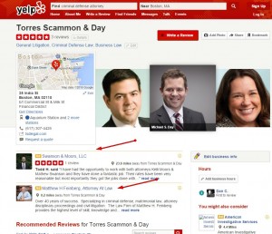 Yelp Advertizing in other business profile